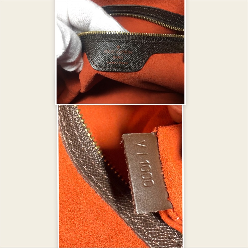 Authentic Louis Vuitton Damier Ebene Duomo,Brown - Picture 8 of 16